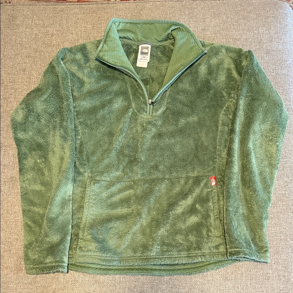 The North Face Olive Fleece Jacket